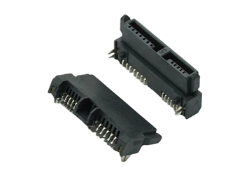 SATA 7+6P 母座板下H4.5 SMT